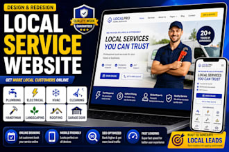 design a professional local business website