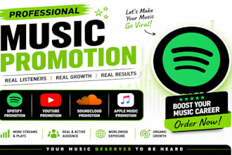 do organic german spotify music promotion