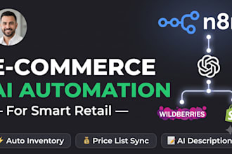 build ai ecommerce automation for retail via n8n and make