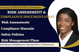 write professional risk assessment compliance and safety documentation