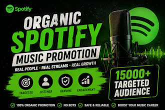 do spotify promotion and spotify music promotion with social marketing
