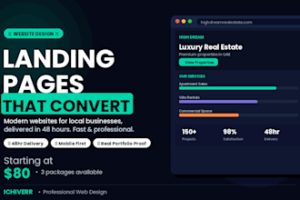 design a website for your local business