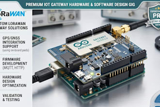 design lora pcb, lora wan gateway, rf pcb, gps tracker and iot hardware system