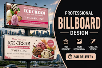 create eye catching billboard designs for your brand