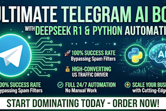 develop a custom telegram bot in python using aiogram