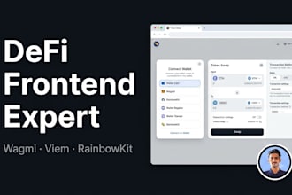 build your web3 defi frontend with wagmi viem and rainbowkit