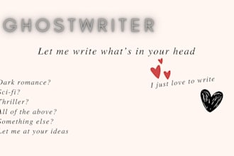 ghostwrite dark, steamy romance fiction for your pleasure