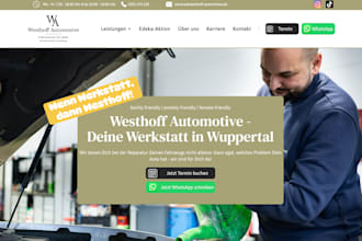 do webdesign for the automotive industry
