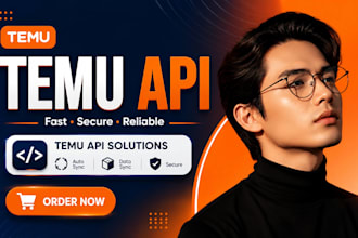 integrate temu API, automate orders, inventory sync and order management