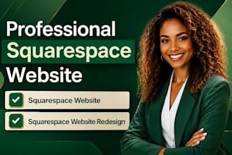 build squarespace website, update and redesign squarespace website development