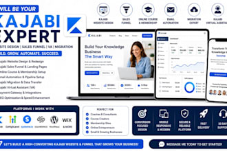 do kajabi website design kajabi online course kajabi sales funnel landing page