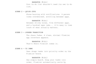 write engaging video, youtube, or short film scripts