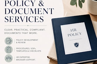 create HR documents, policies, templates, and admin tools