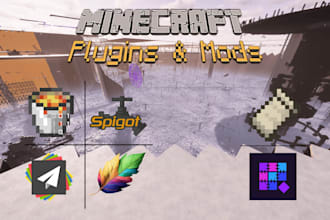 create a custom minecraft plugin or mod