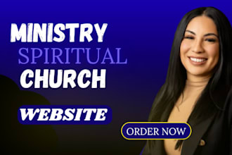 do church website ministry website nonprofit website spiritual website donation