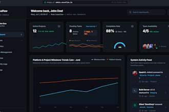 single page front end UI