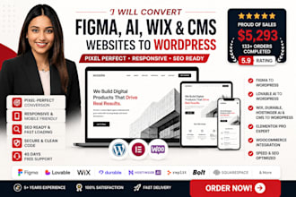 copy clone convert wix durable replit hostinger ai figma or lovable to wordpress