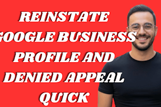reinstate suspended google business profile fix denied gmb appeal recover gmb