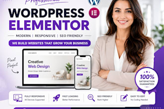 create, clone, copy, duplicate any website with wordpress elementor