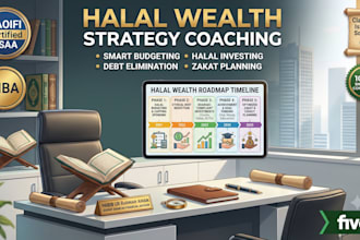 provide expert coaching on your halal wealth strategy