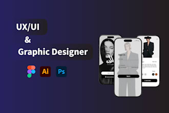 design professional  ui ux and creative graphic design