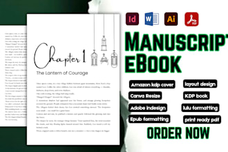 do manuscript formatting, adobe indesign layout createspace, ingram spark amazon