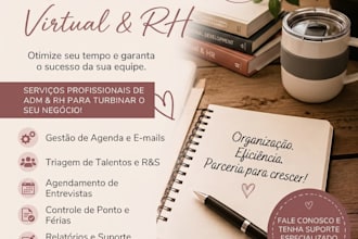 assistente administrativa virtual  rh