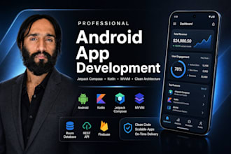 develop android app kotlin jetpack compose mvvm room database