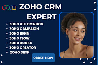 setup zoho one, zoho crm, books, people, creator, analytics, form, mail, desk