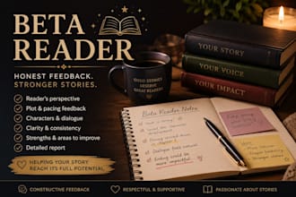 beta reader for your book