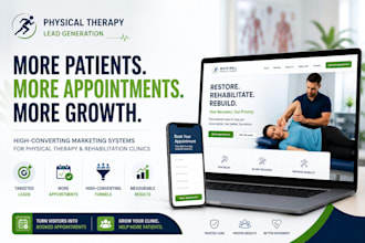 do physical therapy leads for rehabilitation clinics and physiotherapy practices