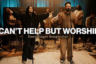 sing, produce custom acoustic, piano, keyboard gospel song, duet vocals singer