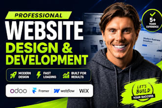 develop migrate odoo framer business website design webflow wix website design