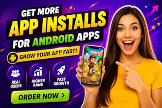 do mobile app promotion for andriod app gain app install game marketing