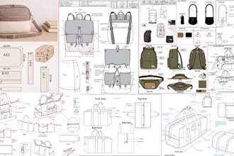do bag design, bag tech pack, handbag, backpack design, tote bag design luggage