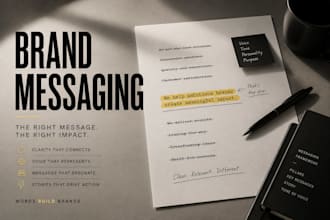 define your brand voice and messaging