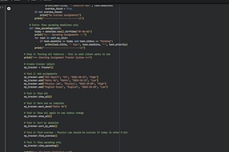 write custom python scripts and fix your code bugs