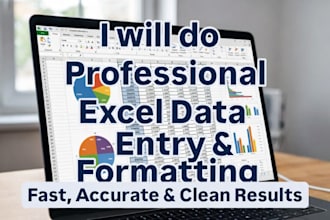 clean and format messy excel data into organized spreadsheets
