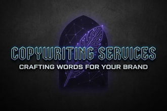 write raw highconversion copy for your gaming brand or store