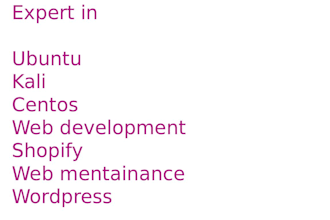 configure and troubleshoot linux server ubuntu,centos,kali