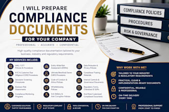 prepare aml, compliance kyc policies for your business ica certified