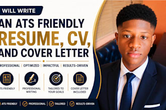 write an executive resume, CV, and cover letter