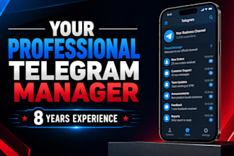 manage and grow your telegram community professionally