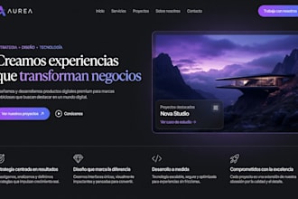 design a modern website