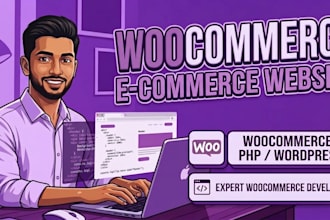 develop a woocommerce ecommerce website