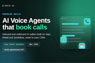 build an ai calling agent that books appointments