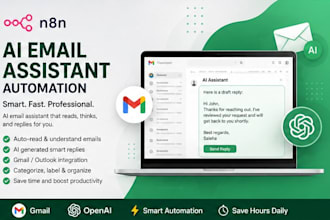 build an ai email assistant using n8n, openai, and gmail