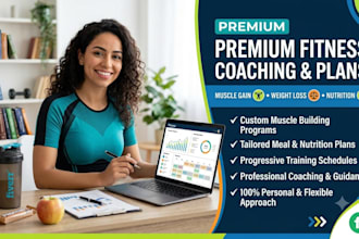 create a custom workout program and fitness plan