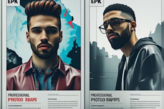 design a creative clickable epk for musicians, djs and artists