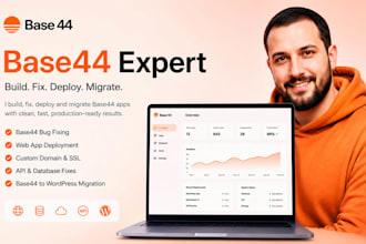 base44 bug fixing expert base44 web app deployment migrate base44 to wordpress